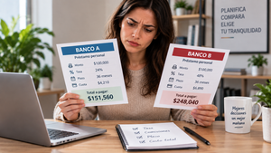 Préstamo personal: podés pagar el doble según el banco que elijas