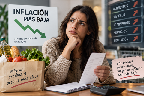 Inflación más baja: ¿por qué tu bolsillo todavía no lo siente?